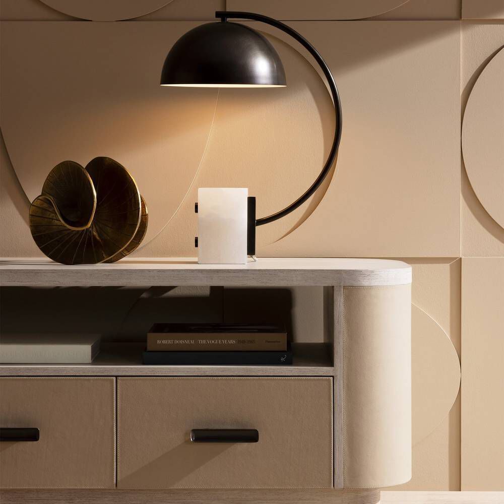 Weslan 23.5 inch English Bronze Lamp Portable Light