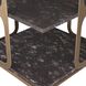 Sergio 24 X 20 inch Black Side Table