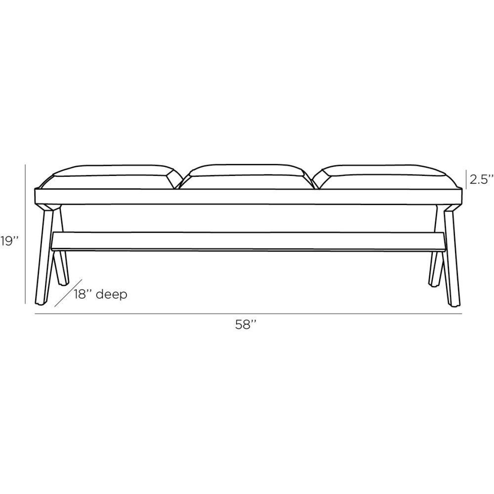 Luchesse 19 inch Morel Bench