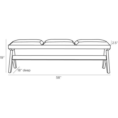 Luchesse 19 inch Morel Bench