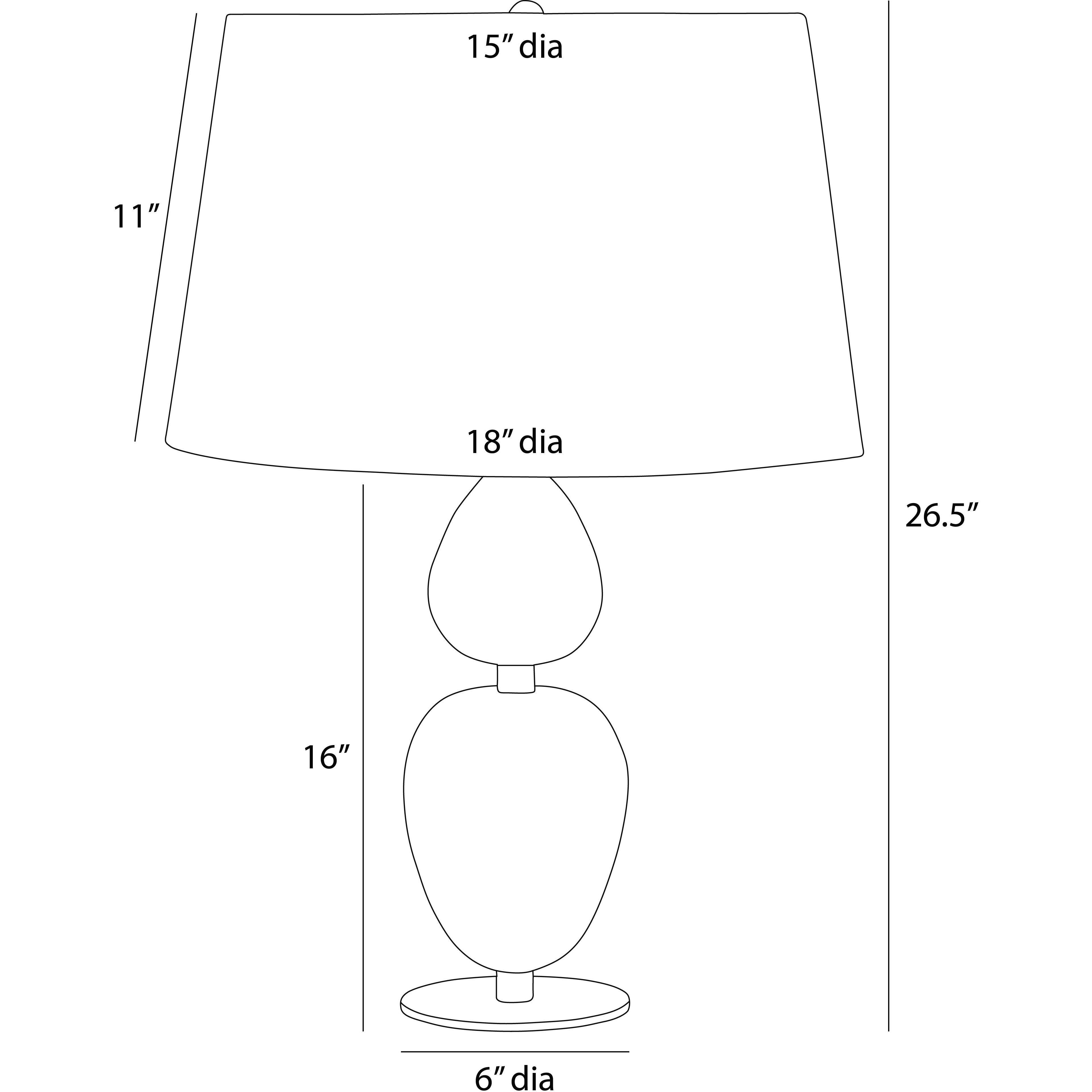 Aubrey 26.5 inch 150.00 watt Black and Gray Flower Marble with Antique Brass Table Lamp Portable Light