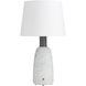 Stratus 20 inch 3 watt Swirl and Charcoal Rechargeable Accent Lamp Portable Light