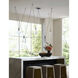 Melt 5 Light 63 inch English Bronze Chandelier Ceiling Light