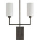 Blade 2 Light 18.00 inch Wall Sconce