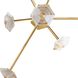 Alessia 29.5 X 29 inch Antique Brass Chandelier Ceiling Light