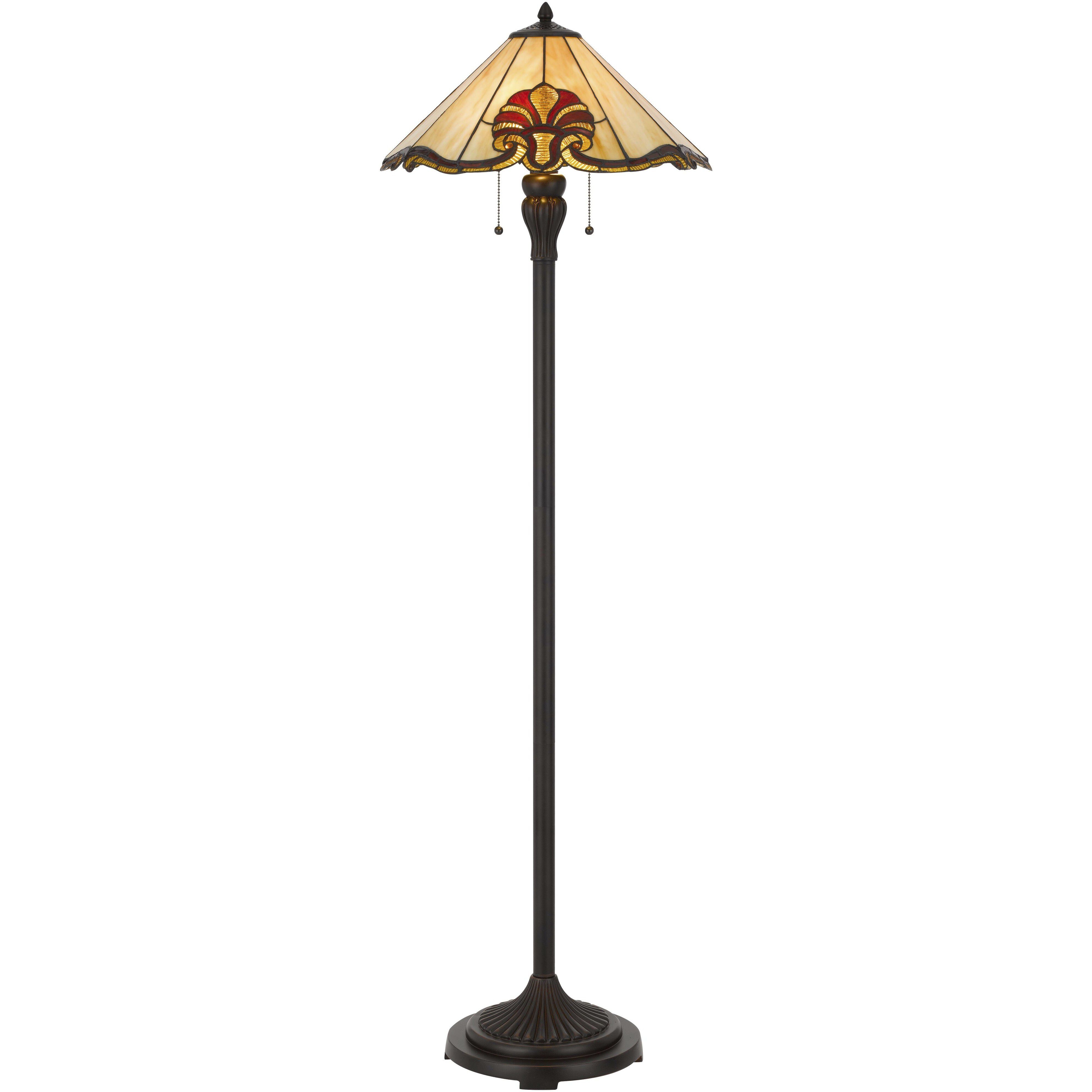 Tiffany 59 inch 60.00 watt Tiffany Floor Lamp Portable Light