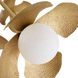 Generosa 7 Light 57 inch Antique Brass Chandelier Ceiling Light
