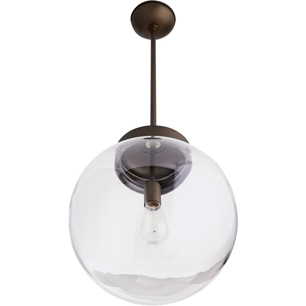 Reeves 1 Light 15.5 inch Aged Brass Outdoor Pendant, Large