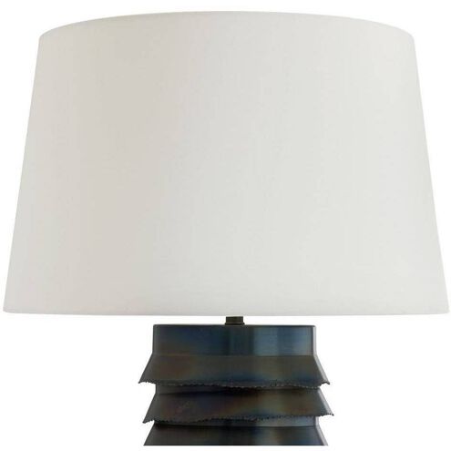 Frasier 28 inch 150.00 watt Burnt Iron Lamp Portable Light