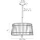 Sea Island 4 Light 18.5 inch Natural Pendant Ceiling Light