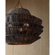 Barton 3 Light 33 inch Antique Brass Pendant Ceiling Light