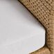 Julien Pearl and Tan Outdoor Lounge Chair