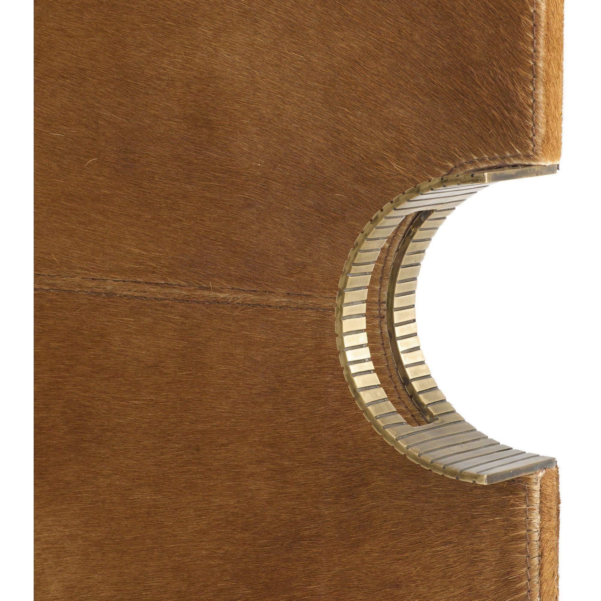 Jones Brown and Antique Brass Tray