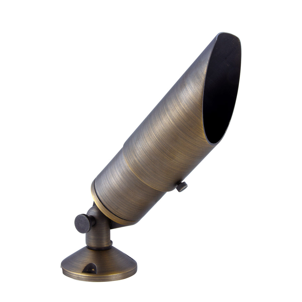 Signature 12V 50 watt Antique Brass Landscape Spot Light