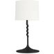 Shepherd's 29 inch Blackened Bronze Table Lamp Portable Light