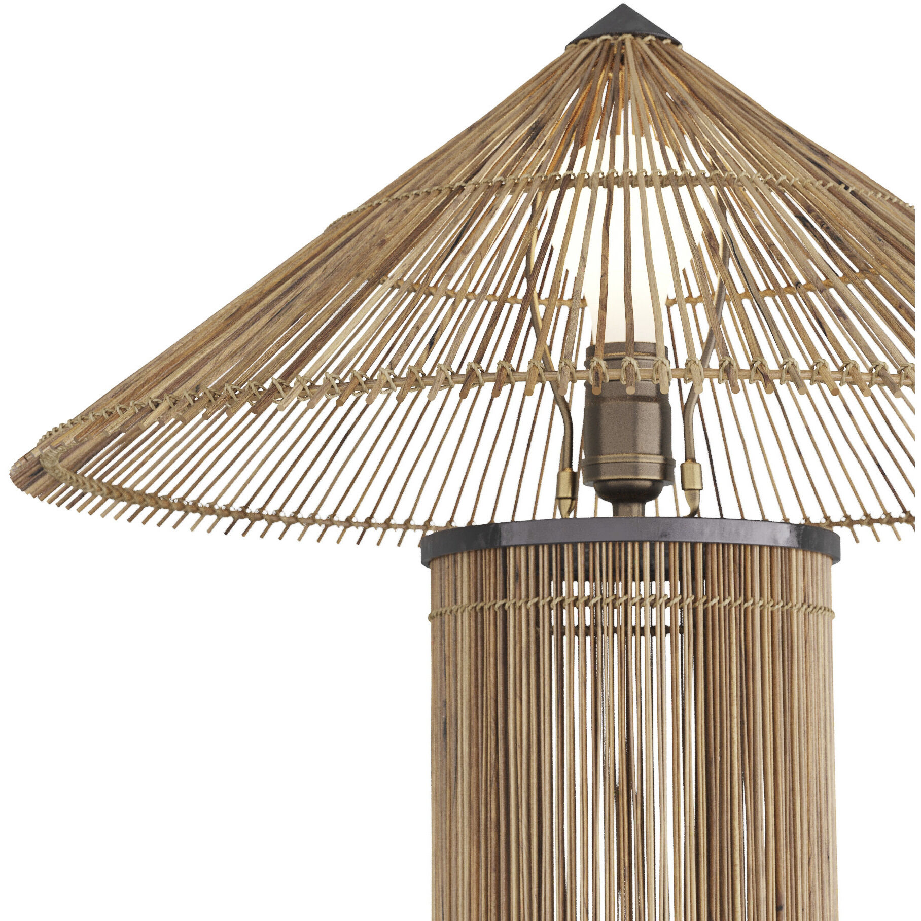 Belize 28 inch 60.00 watt Natural Lamp Portable Light