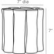 Vescovi 7 inch Vase