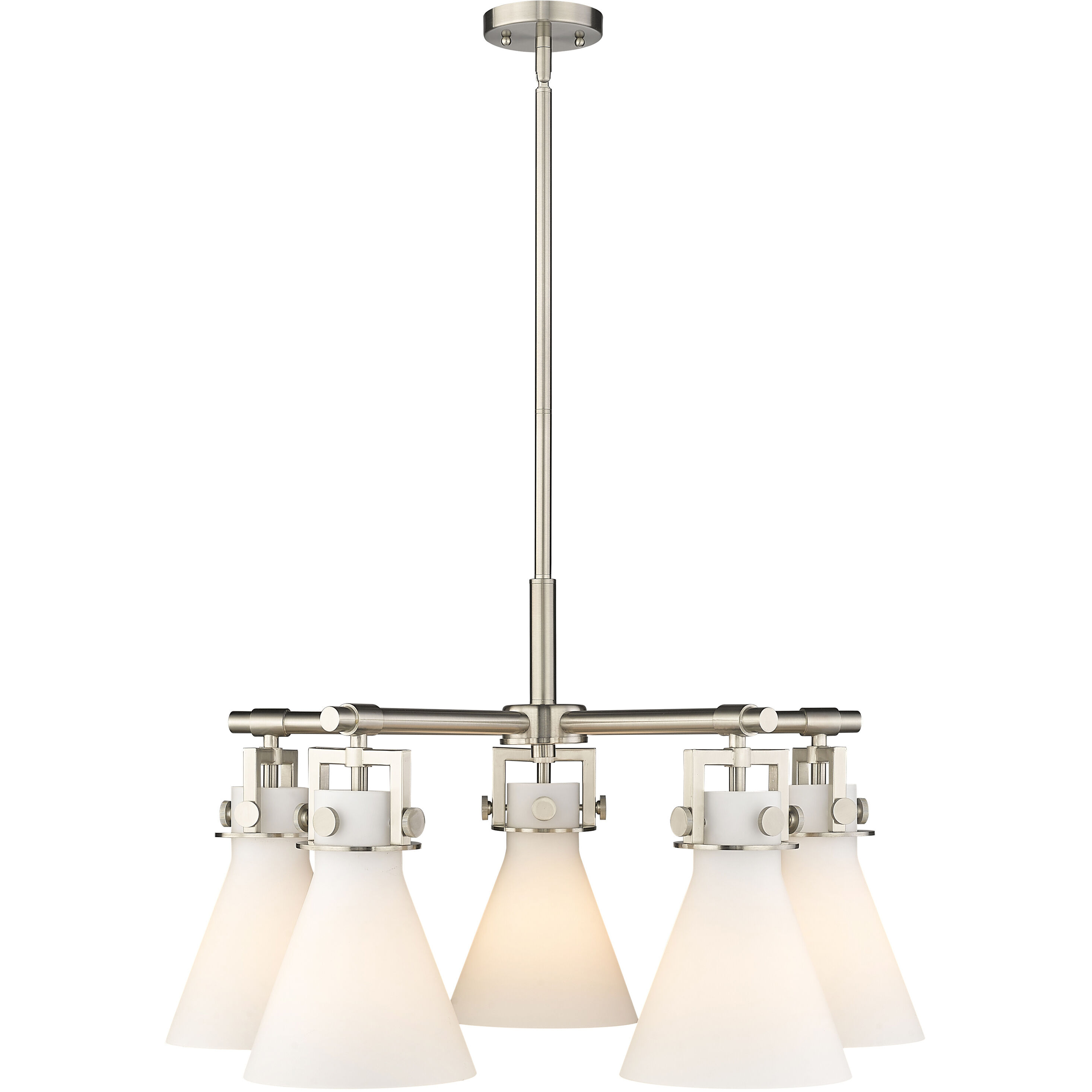 Newton Cone 5 Light 26.00 inch Chandelier