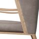 Stassi 41 inch Carbon Wing Chair