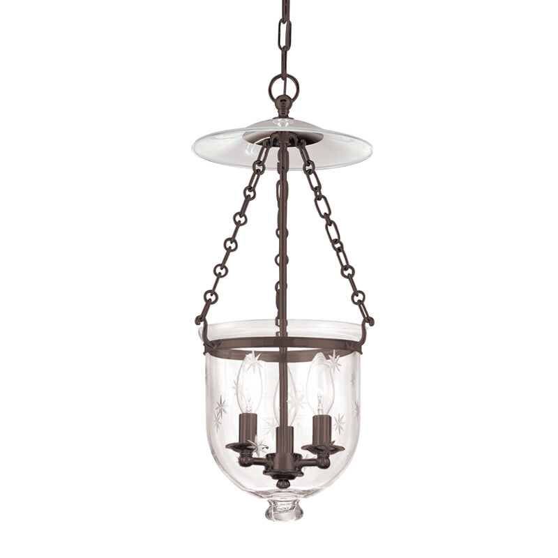 Hampton 3 Light 10.25 inch Pendant