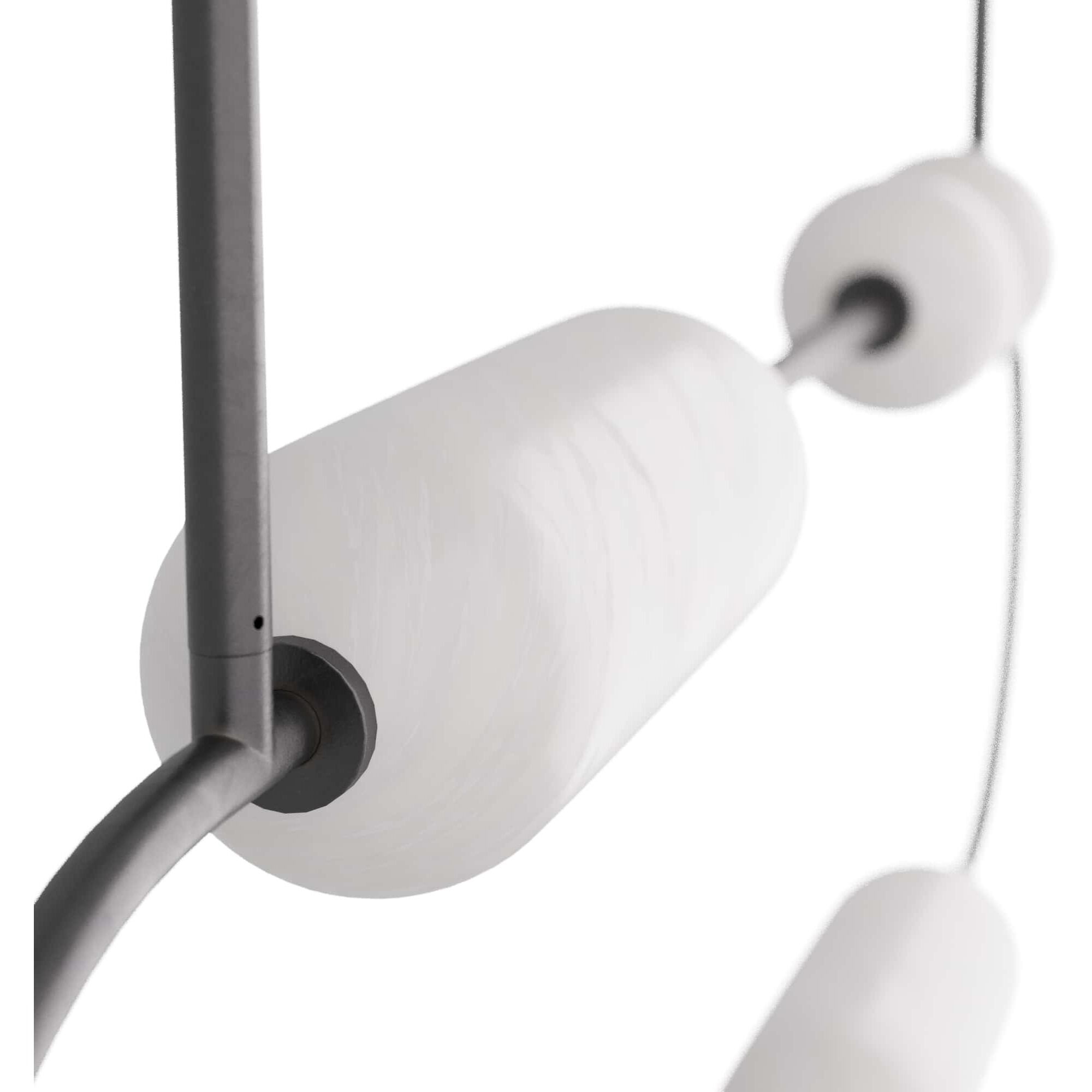 Tenzin 1 Light 49 inch English Bronze Linear Chandelier Ceiling Light