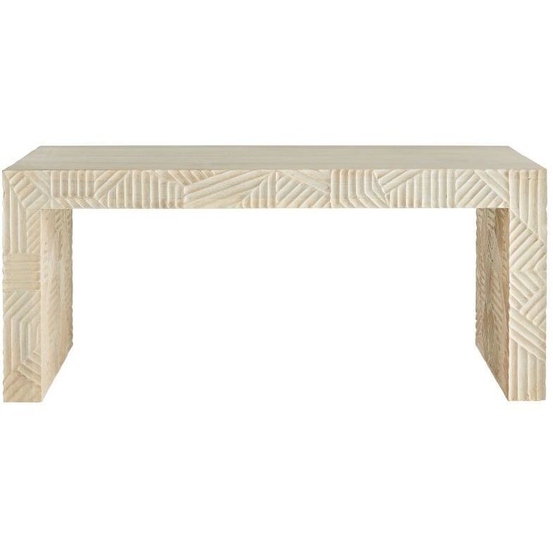 Marsh Whitewash Bench/Cocktail Table
