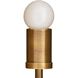 Palmira 1 Light 6 inch Vintage Brass Wall Sconce Wall Light