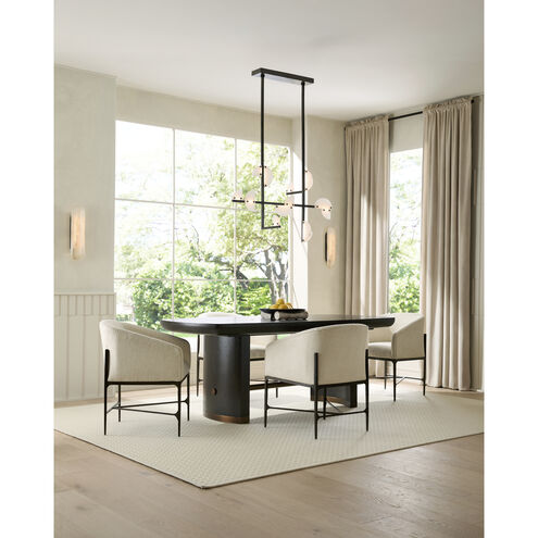 Nova 14 Light 39.5 inch English Bronze Linear Chandelier Ceiling Light