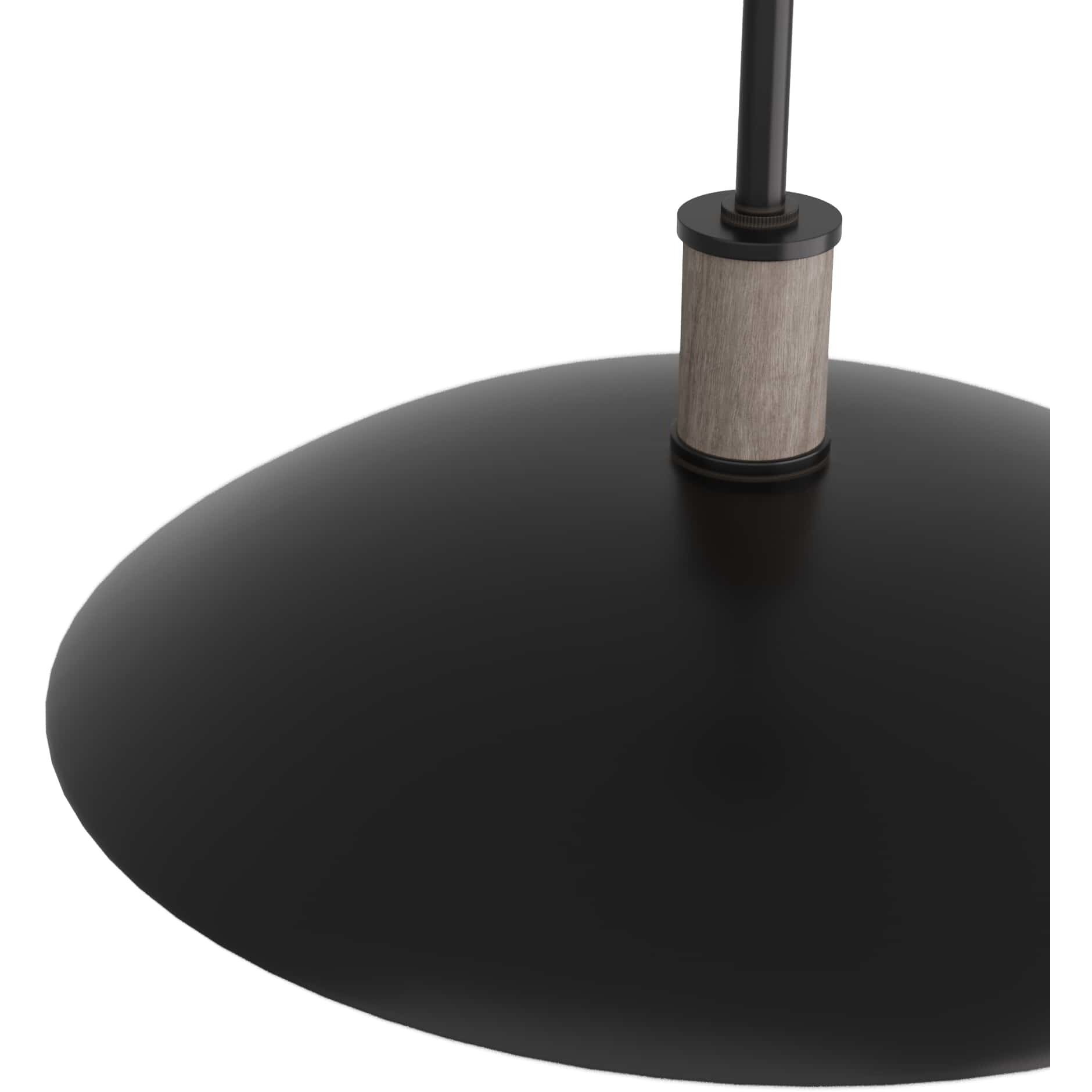 Tobias 1 Light 17 inch Blackened Iron Pendant Ceiling Light