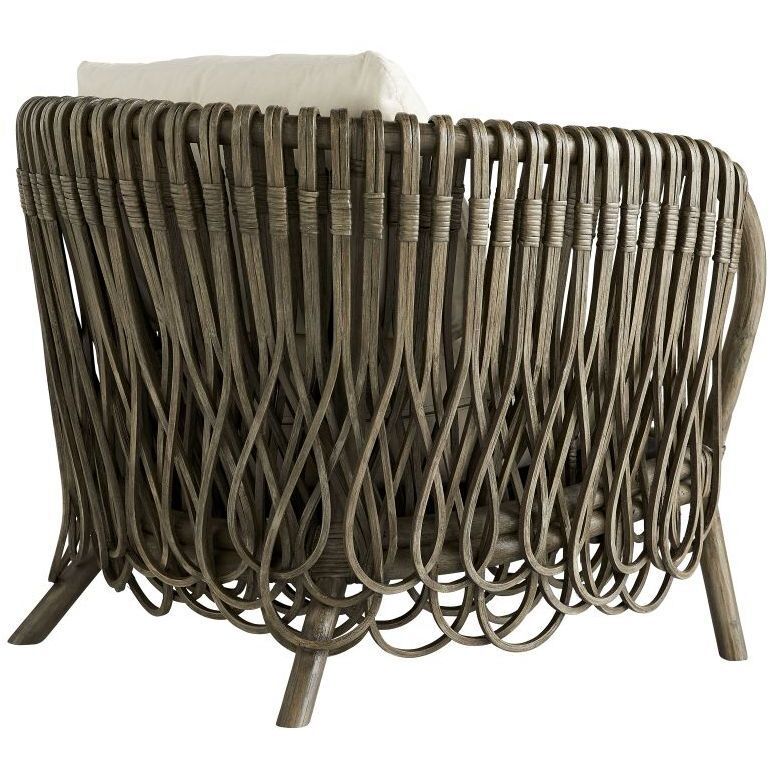 Strata White Lounge Chair