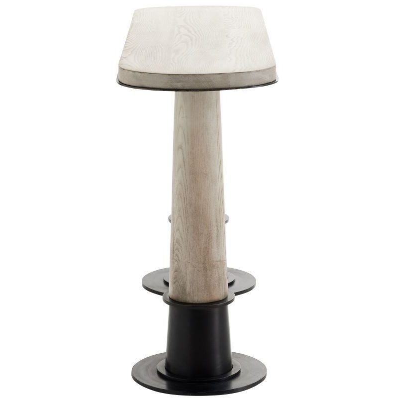 Kamile Smoke Console Table