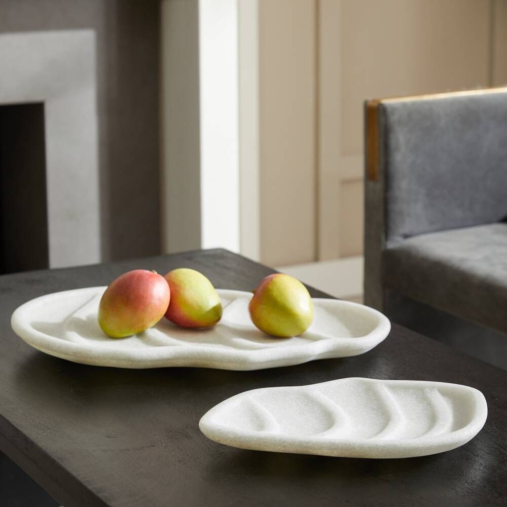 Chesapeake Ivory Trays, Set of 3