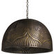 Micah 1 Light 24.5 inch Antique Bronze Pendant Ceiling Light