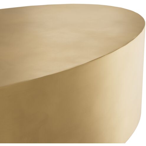 Suki 40 X 14 inch Antique Brass Coffee Table