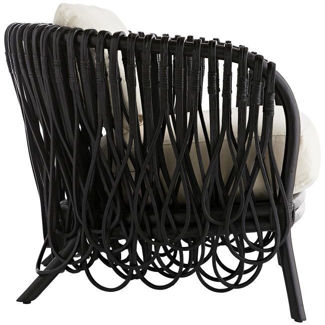 Strata White Lounge Chair