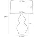 Donna 29 inch 150.00 watt Natural Table Lamp Portable Light