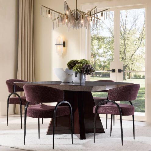 Hogarth 52 X 30 inch Dark Sienna Dining Table