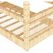 Prosper 34 inch Natural Bar Cart