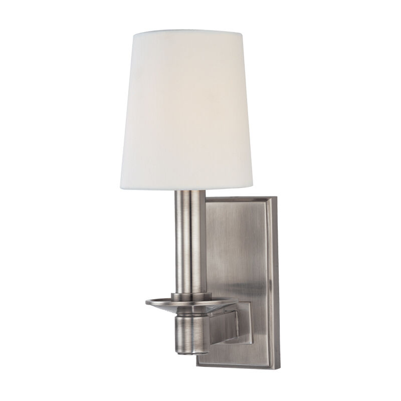 Spencer 1 Light 4 inch Historic Nickel Wall Sconce Wall Light