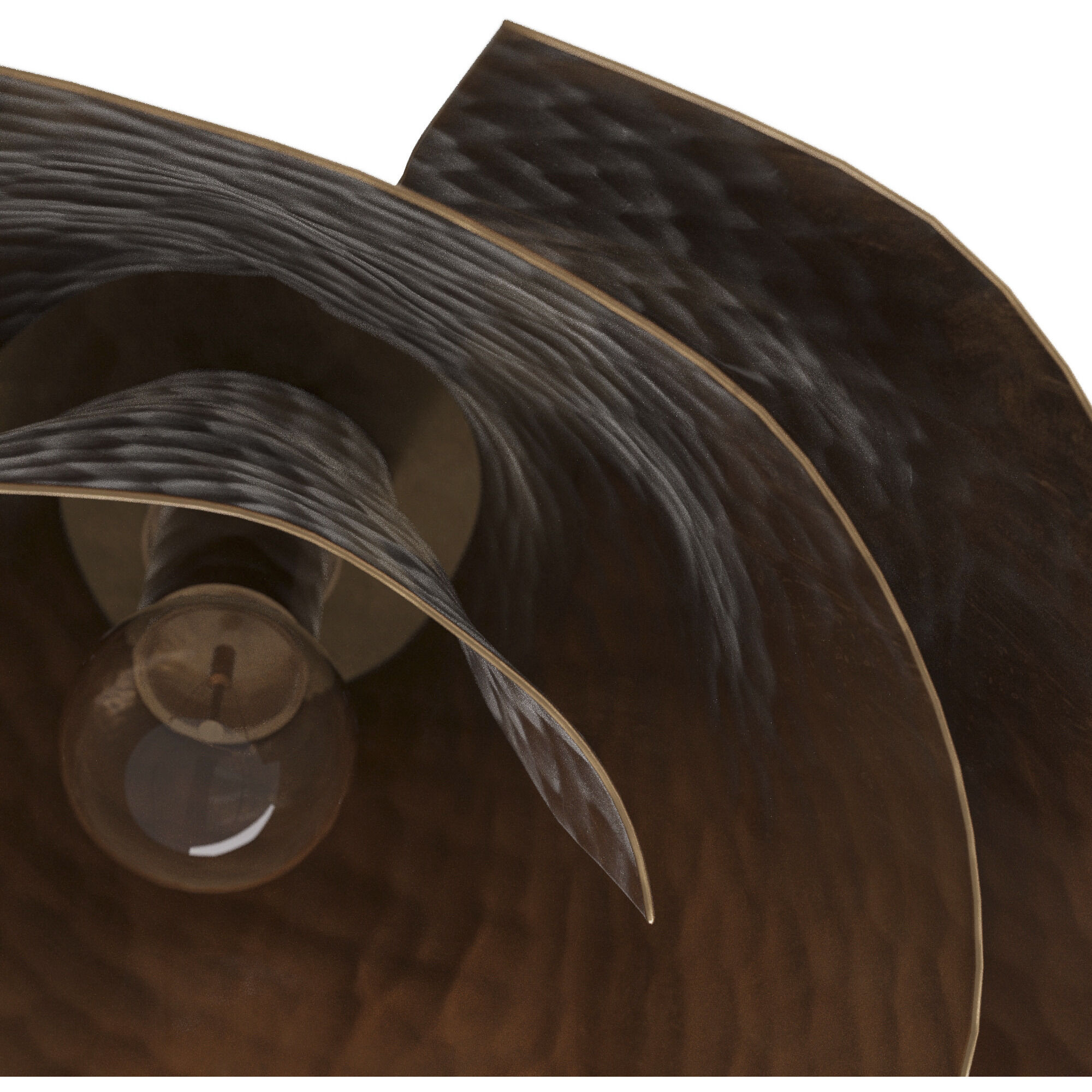 Arden 1 Light 16 inch Vintage Brass Wall Sconce/Flush Mount Wall Light