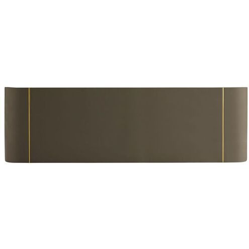 Turnley Gray Lacquer Console Table