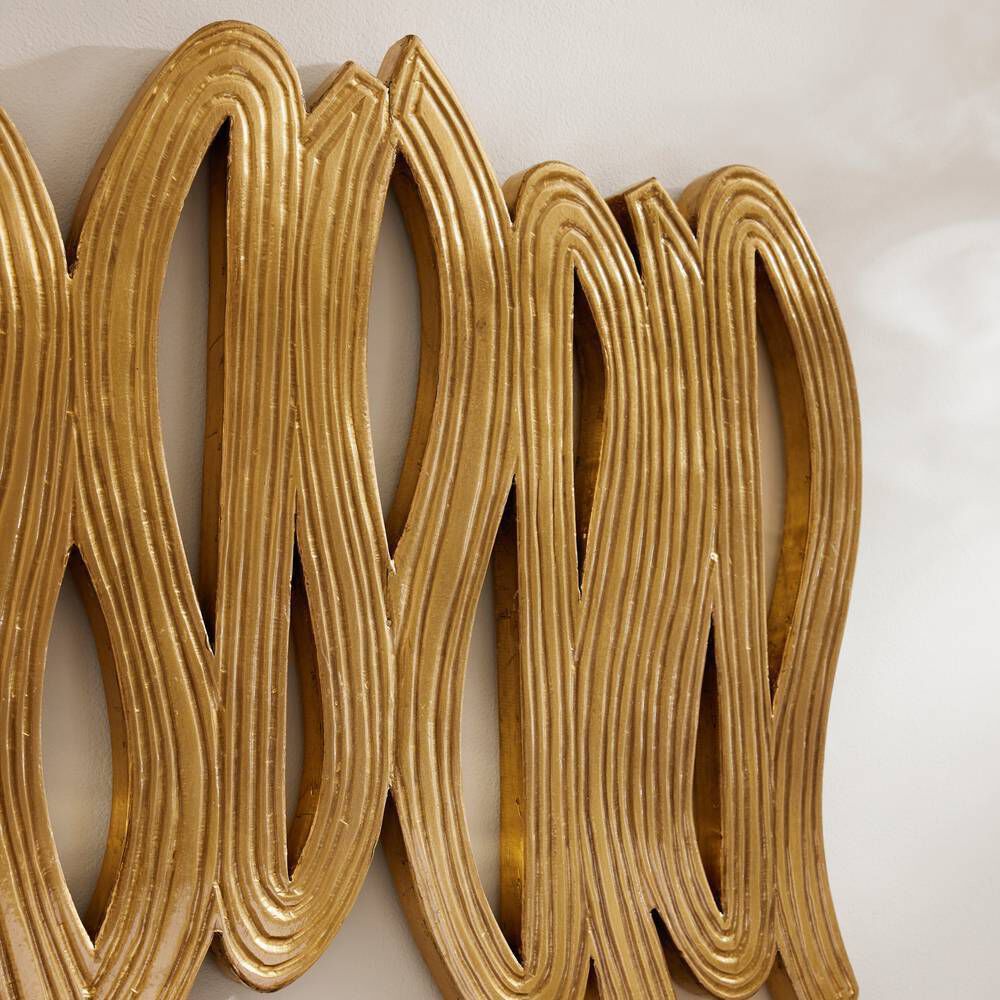 Effie Antique Brass Wall Plaque