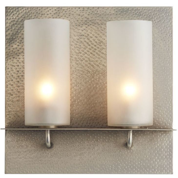 Kady 2 Light 15 inch Vintage Silver Sconce Wall Light