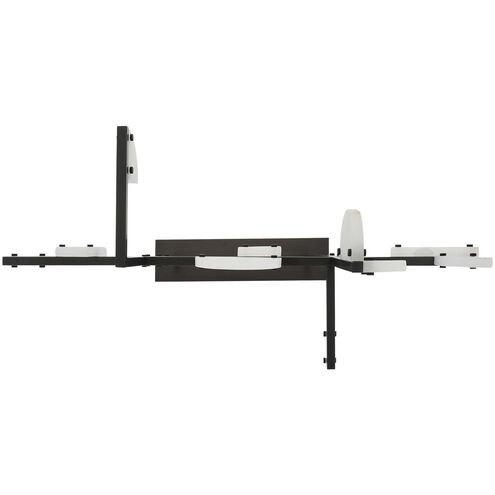 Nova 14 Light 39.5 inch English Bronze Linear Chandelier Ceiling Light