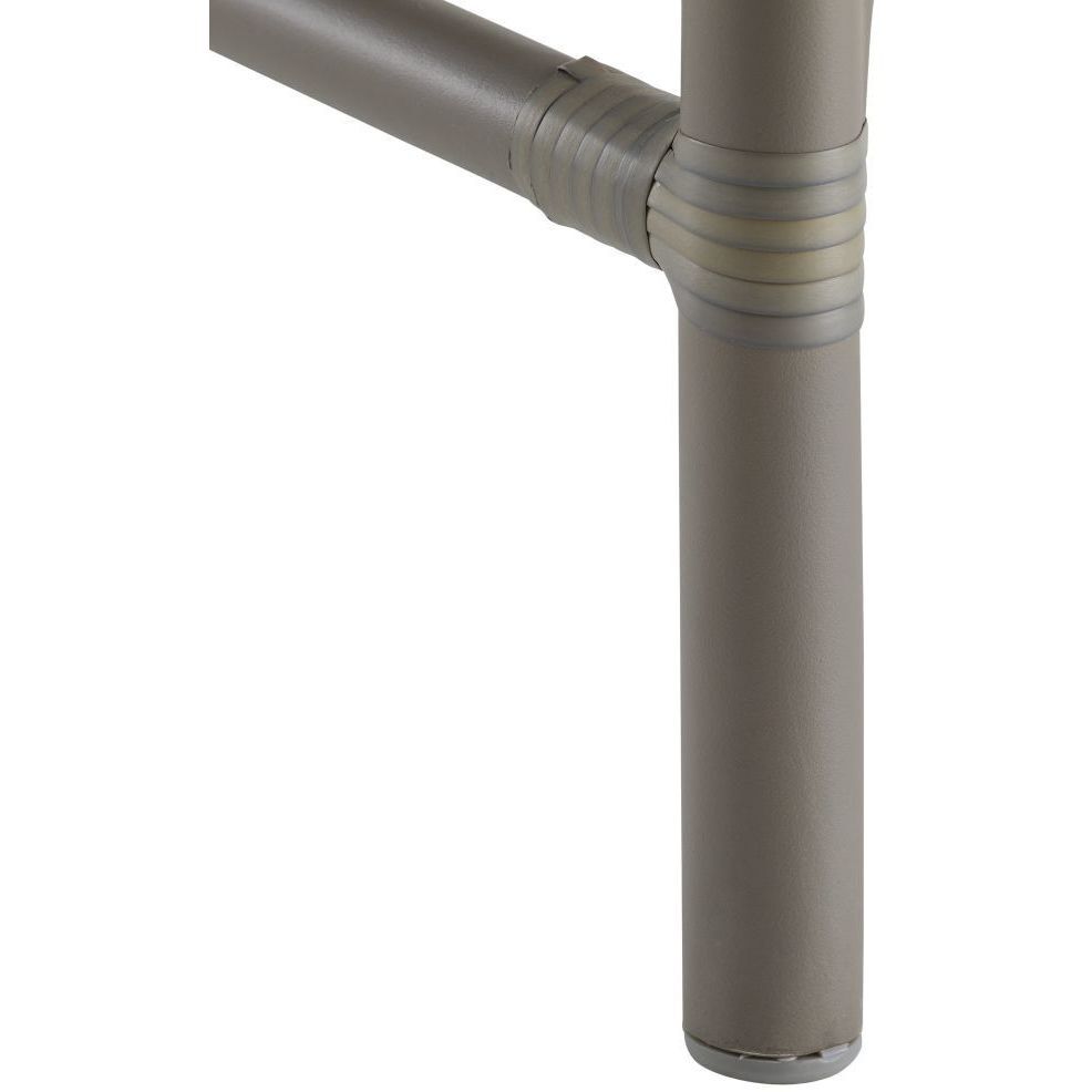 Newton Chartreaux Gray and Gray Outdoor Dining Chair