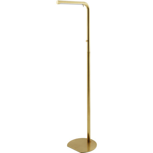 Sadie 61 inch 12.00 watt Antique Brass Floor Lamp Portable Light
