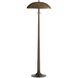 Fleetwood 59.5 inch 40.00 watt Vintage Brass, Aluminum Floor Lamp Portable Light