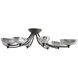 Zamora 42.5 inch English Bronze Flush Mount Ceiling Light