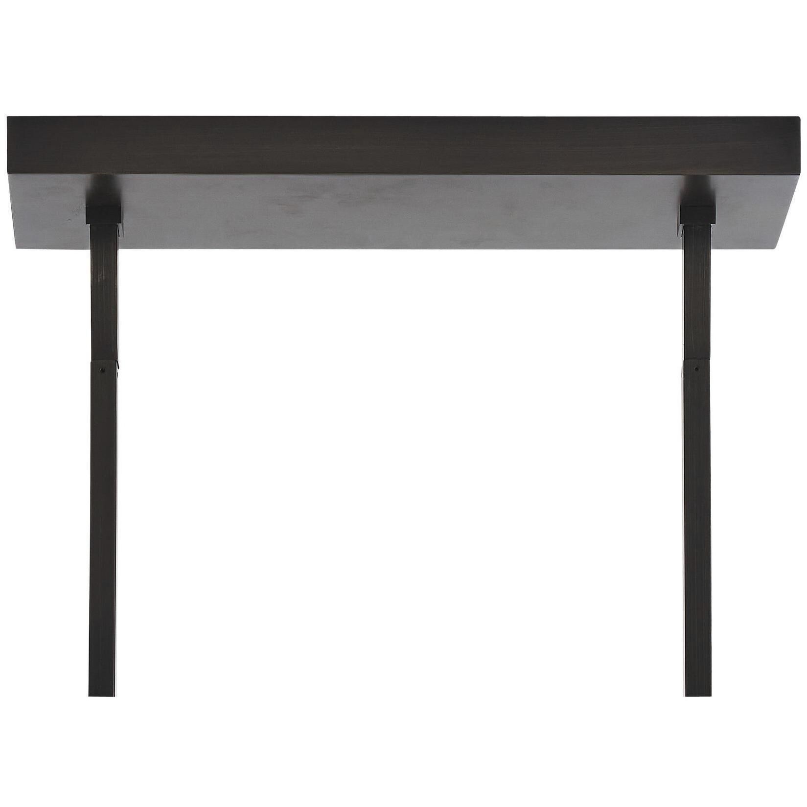 Nova 14 Light 39.5 inch English Bronze Linear Chandelier Ceiling Light