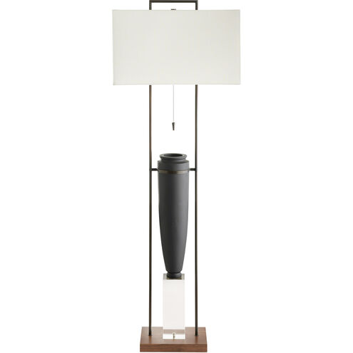 Foundry 68 inch 60.00 watt Charcoal Floor Lamp Portable Light